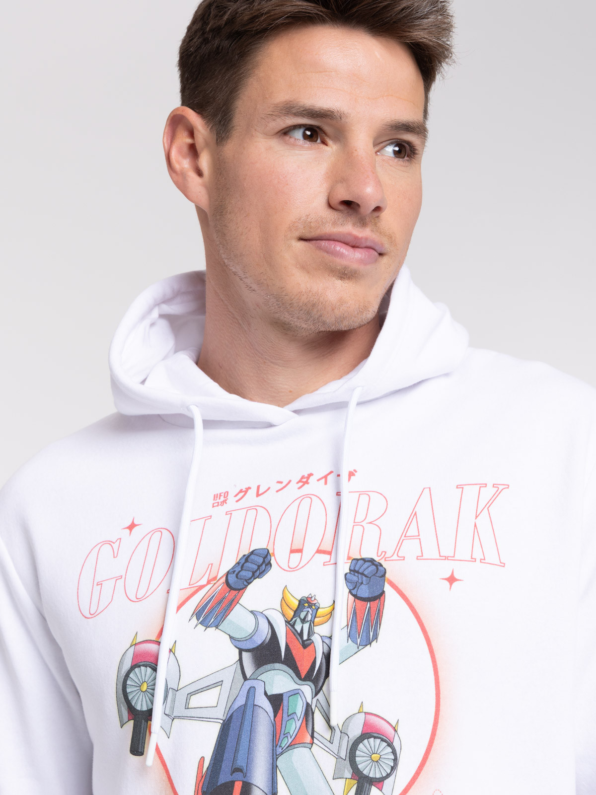 Sweat à capuche goldorak homme