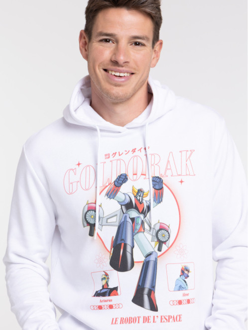 Sweat à capuche goldorak homme