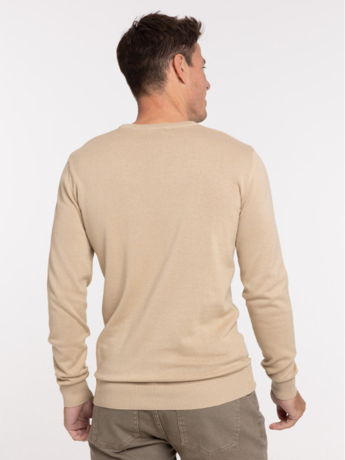 Pull 100% coton desert homme