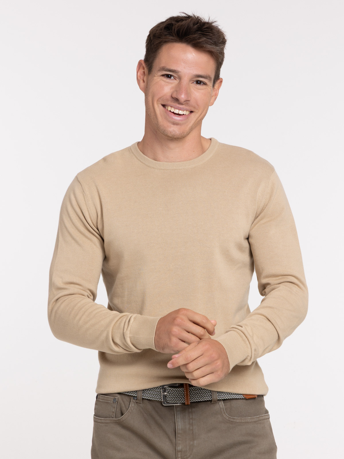 Pull 100% coton desert homme