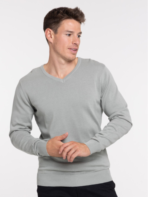 Pull col rond coloris vert...