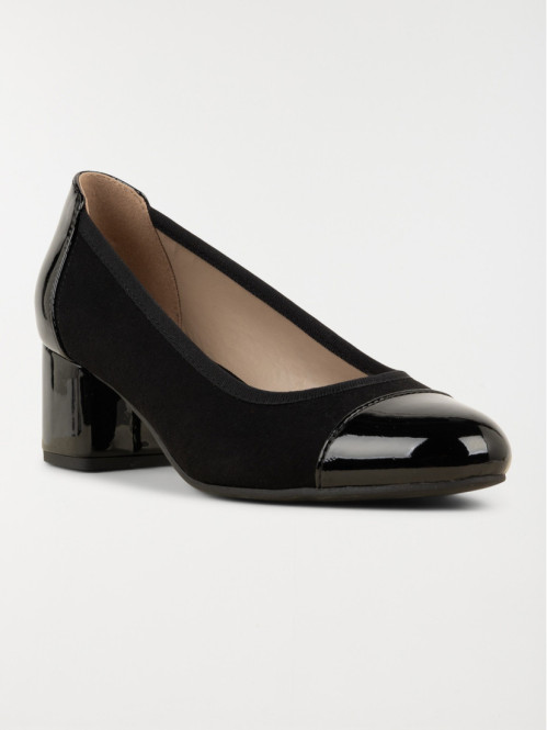 Escarpins noirs confort femme 36 41