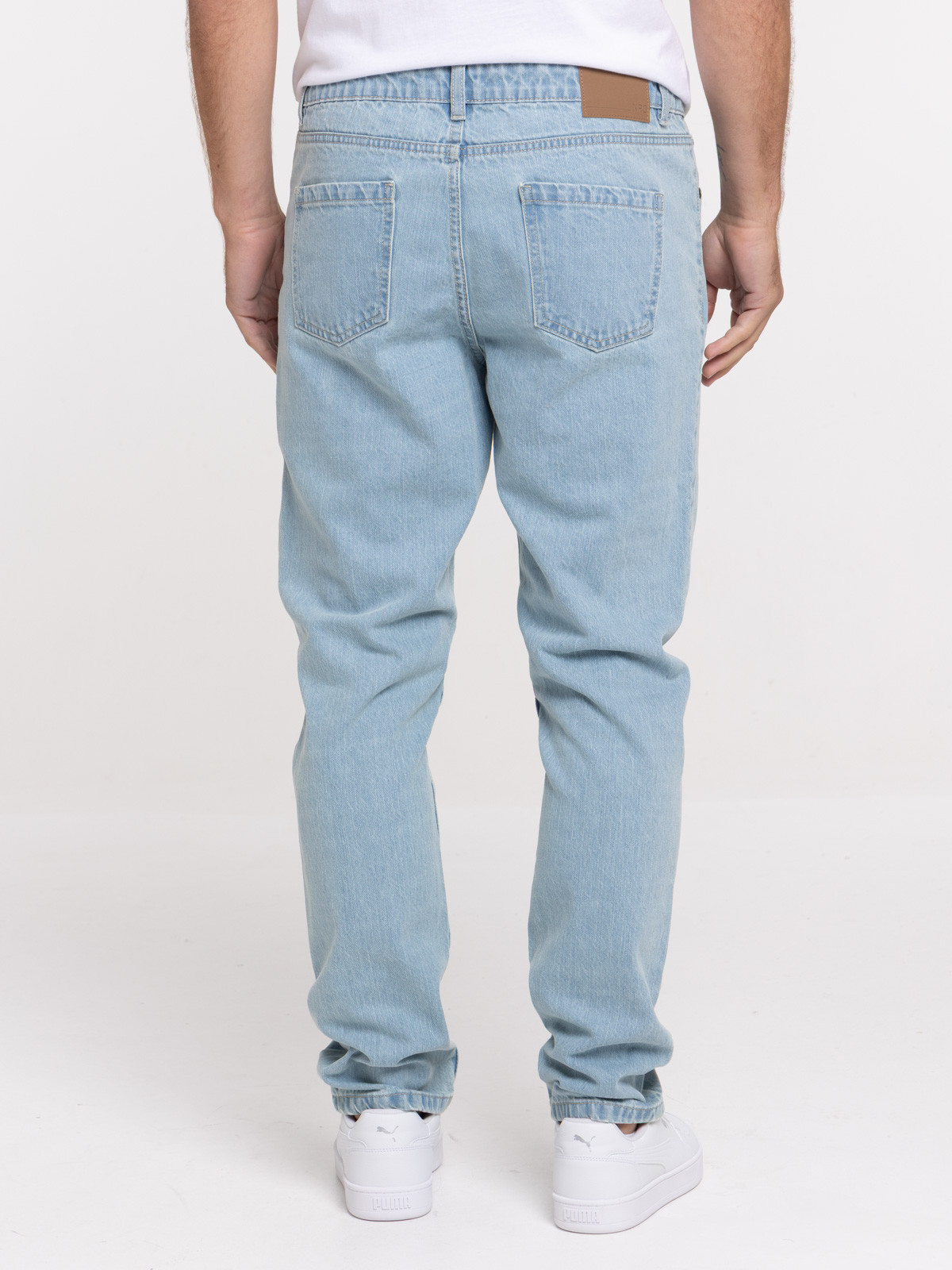 Jean coupe straight bleached homme Jean coupe straight bleached homme