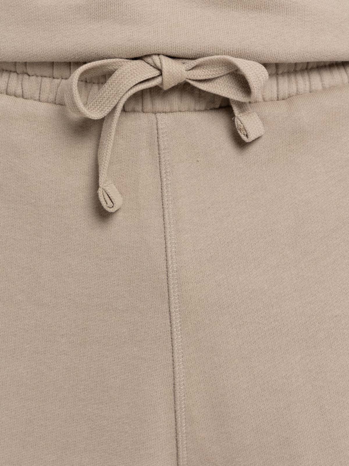 Pantalon jogging taupe grise homme
