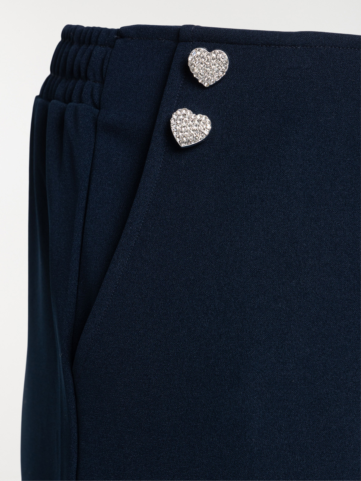 Pantalon large grande taille femme