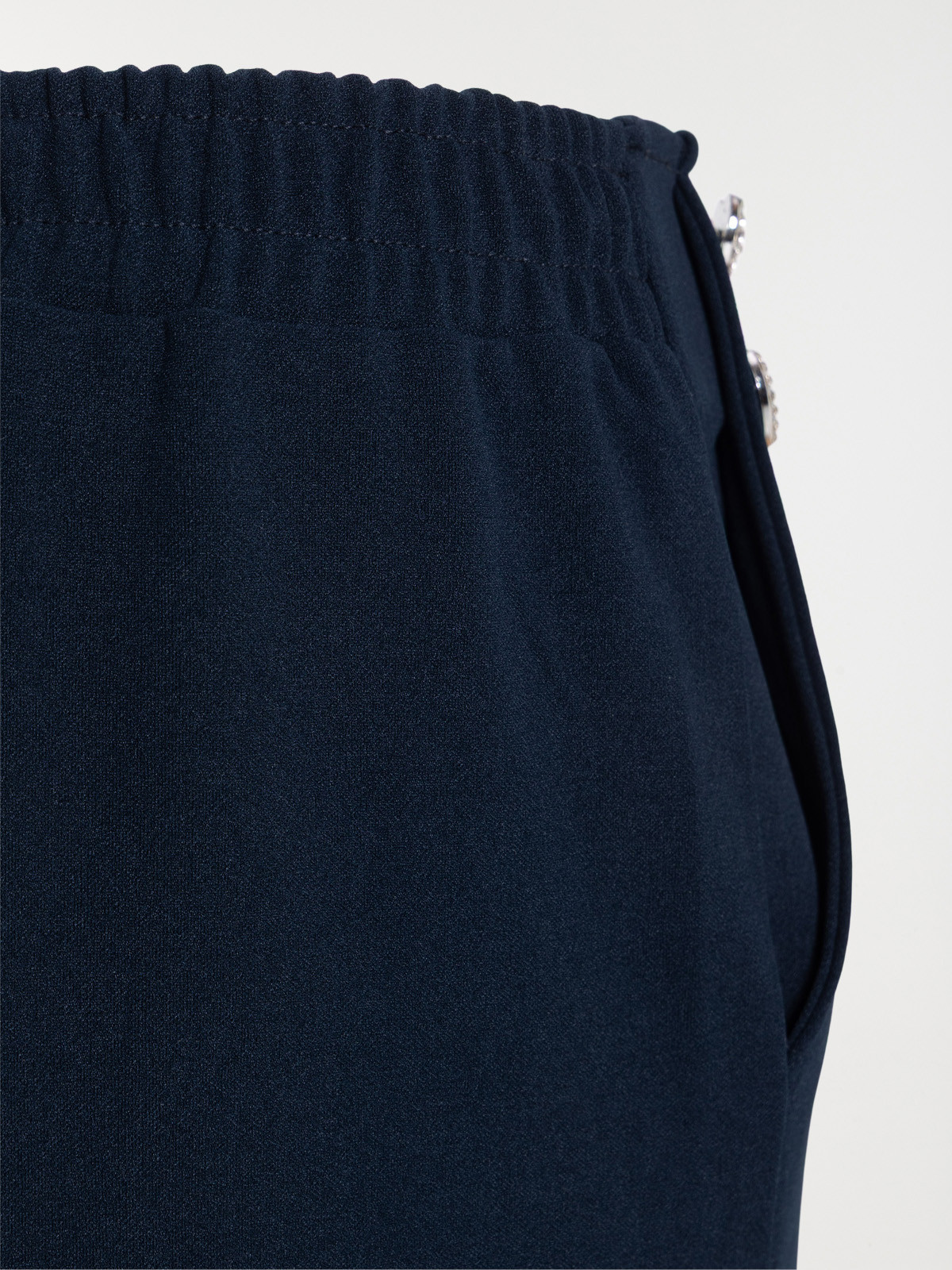 Pantalon large grande taille femme