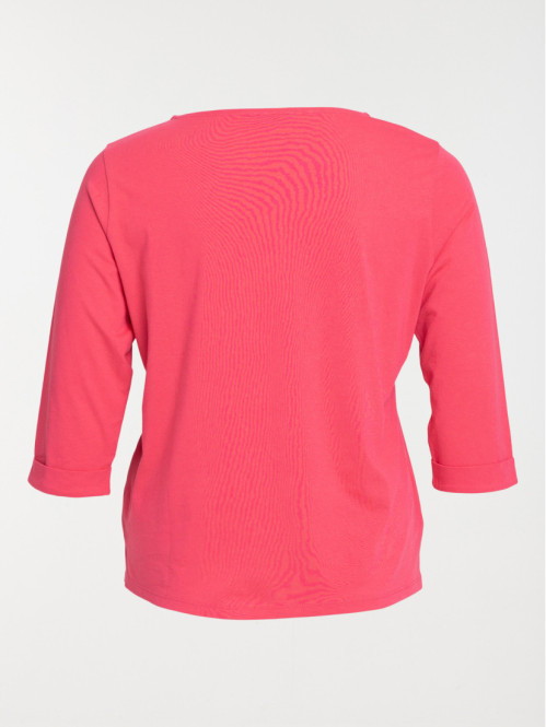 T-shirt rose fiesta grande...