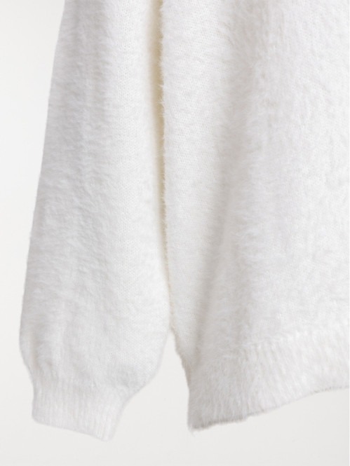 Gilet col rond noeud grande...