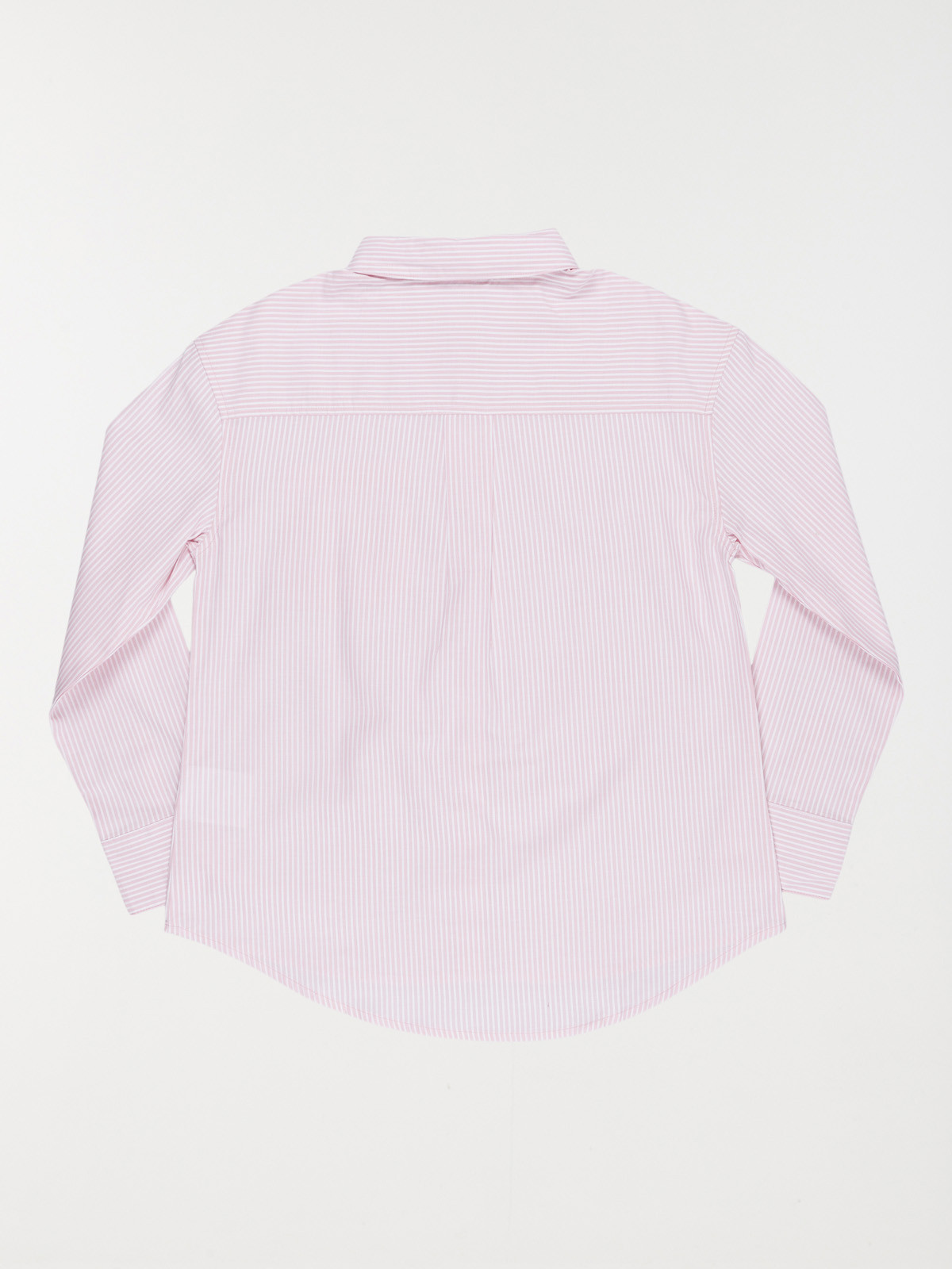 Chemise rayée rose poudrée fille (XXS-M)