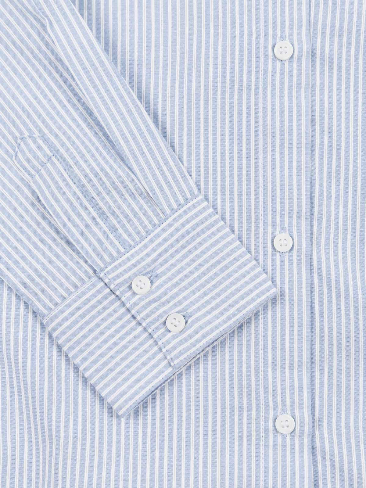 Chemise rayée bleue fille (XXS-M)