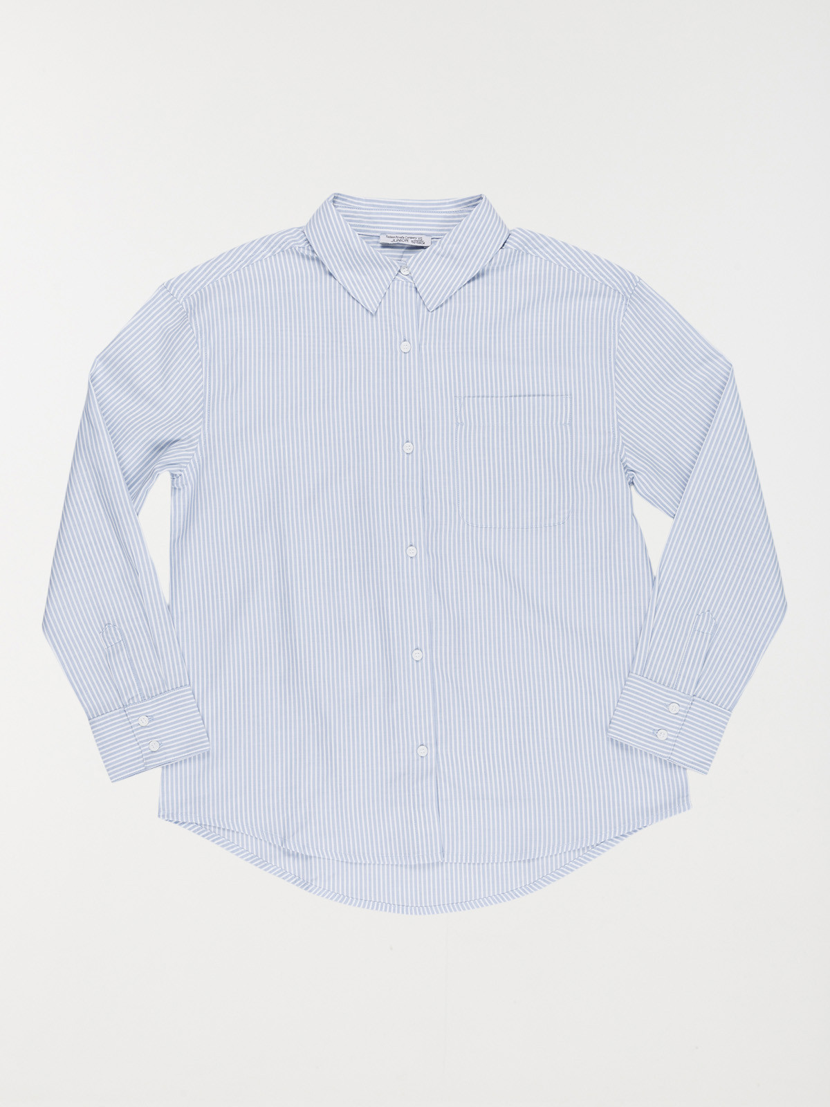 Chemise rayée bleue fille (XXS-M)