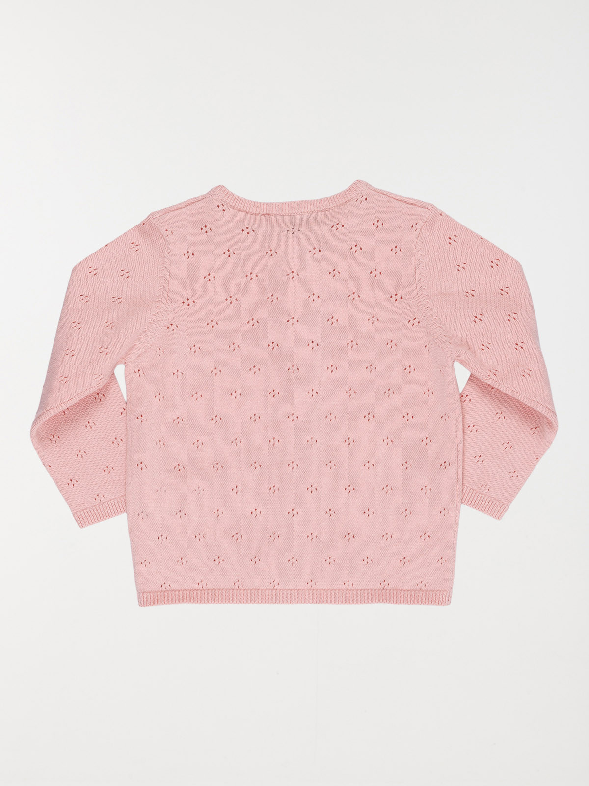 Gilet basique new pink fille (3-36M)