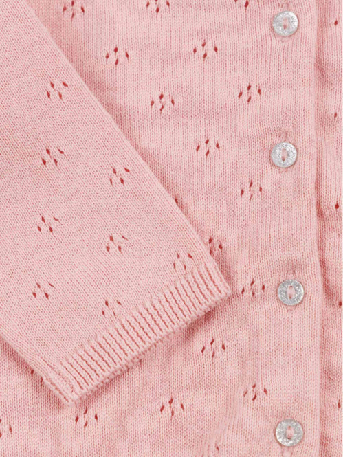 Gilet basique new pink...