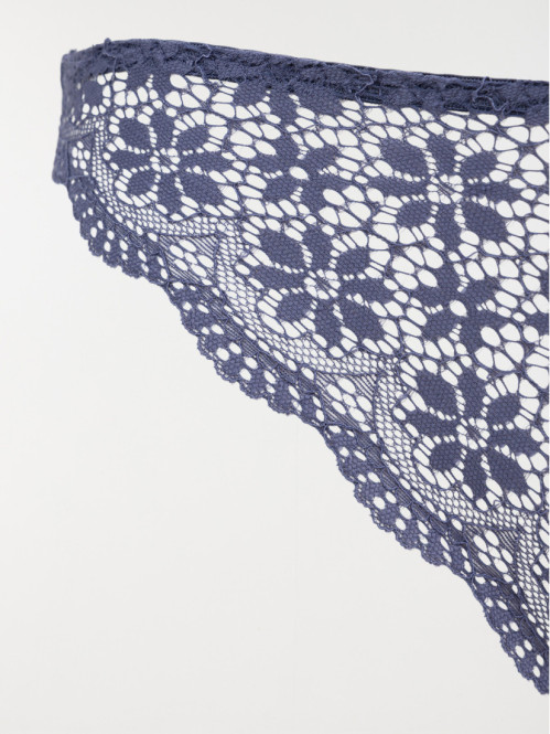 Culotte dentelle outremer...