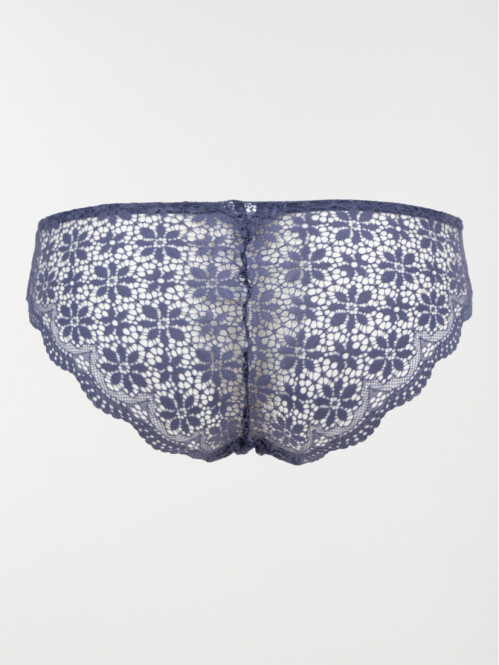 Shorty dentelle outremer...