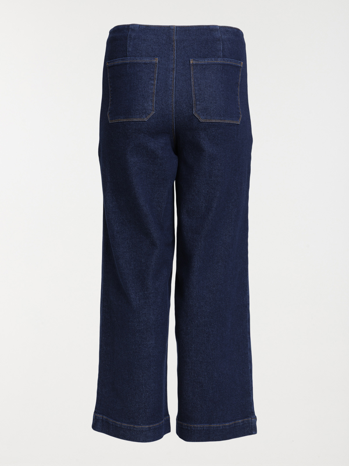 Jean coupe wide leg grande taille femme