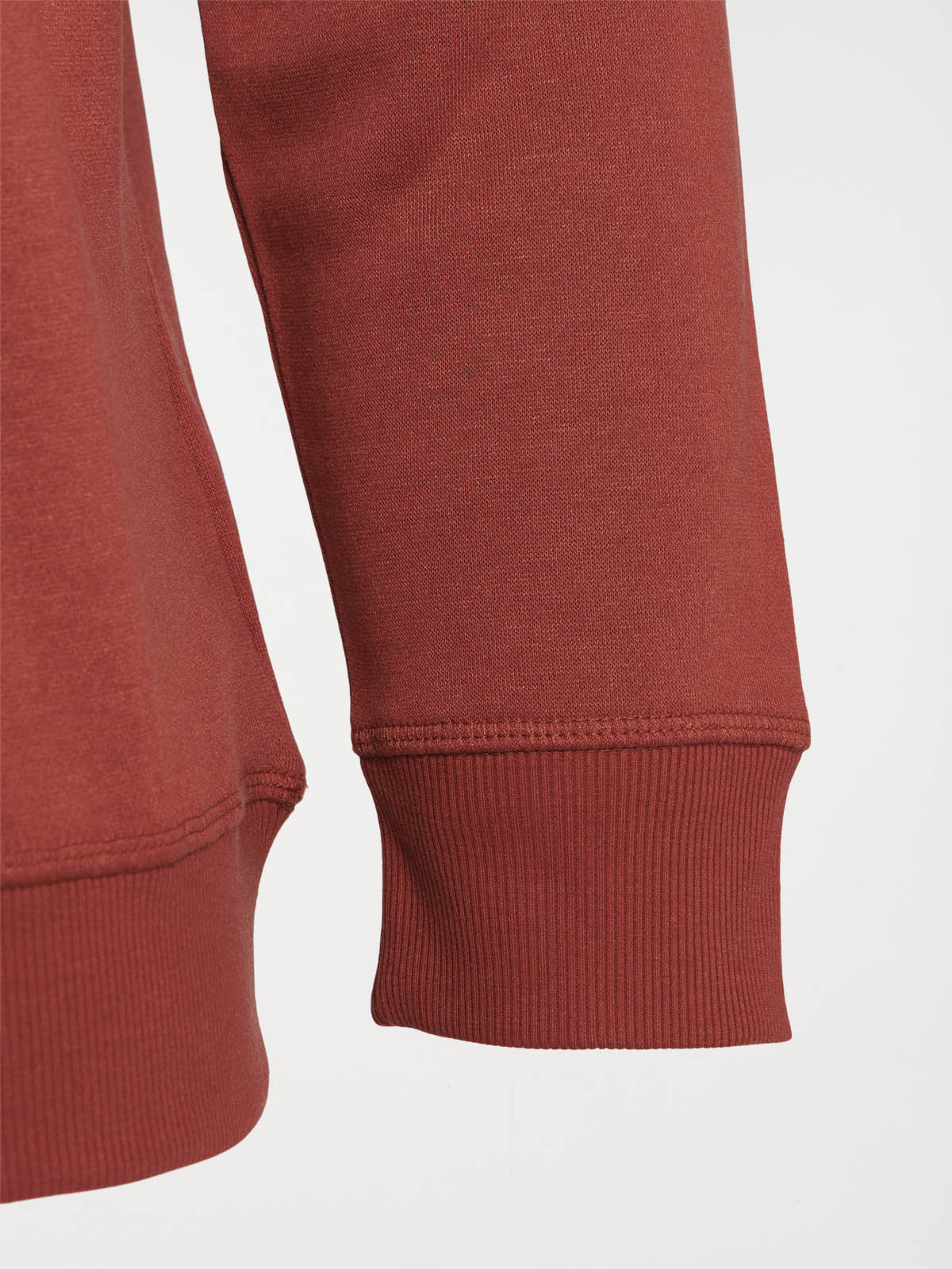 Sweat tomette foncée grande taille homme