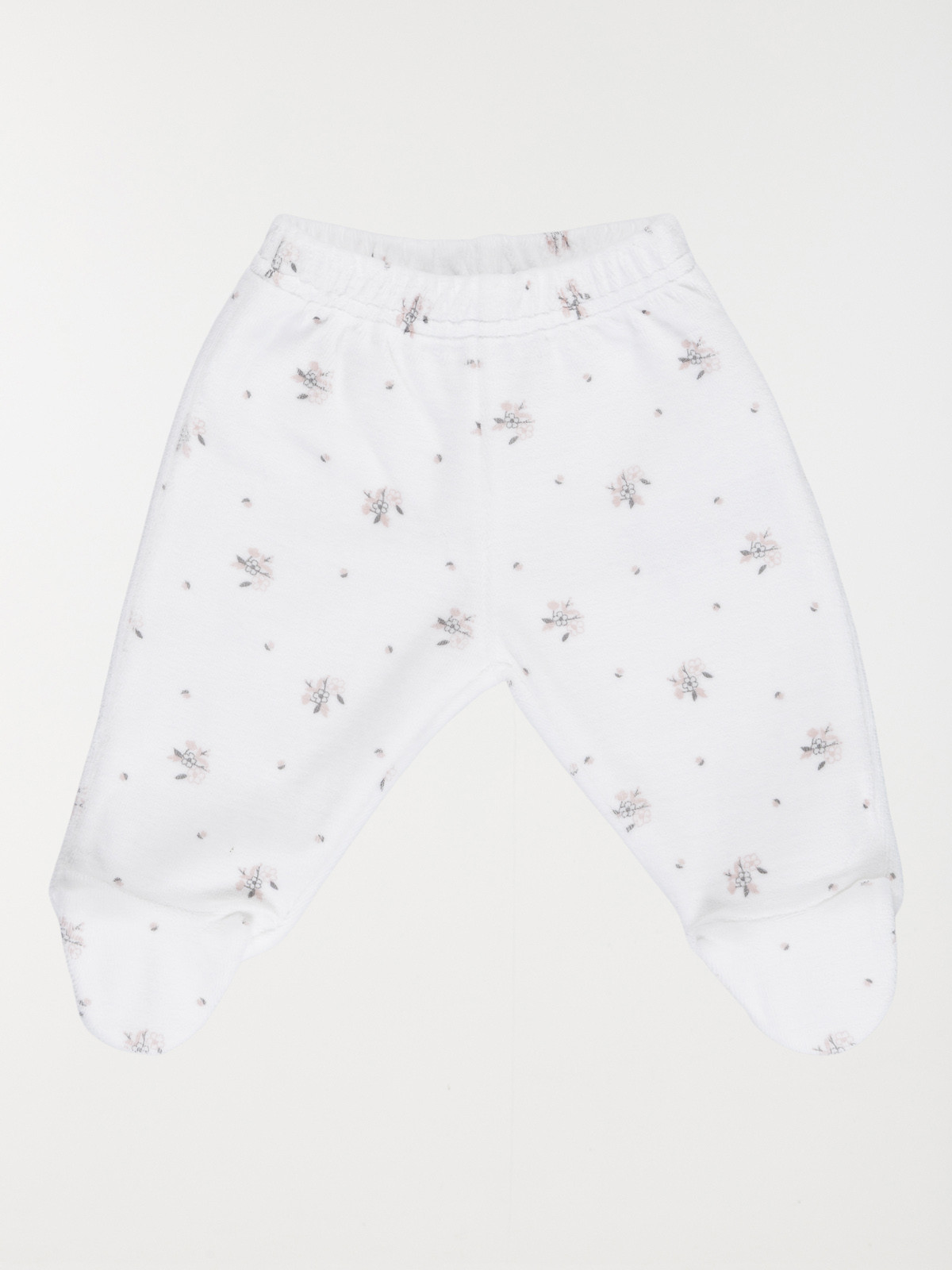 Pyjama imprimés fleurs fille (0-9M) Pyjama imprimés fleurs fille (0-9M)