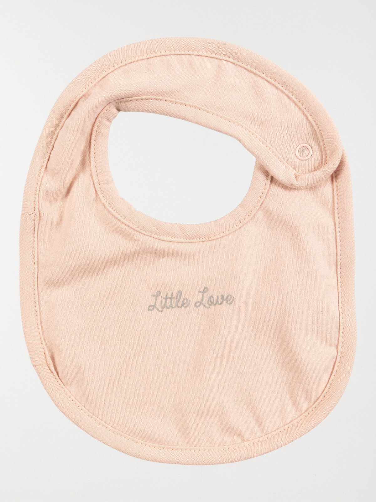 Lot de 3 bavoirs little love fille