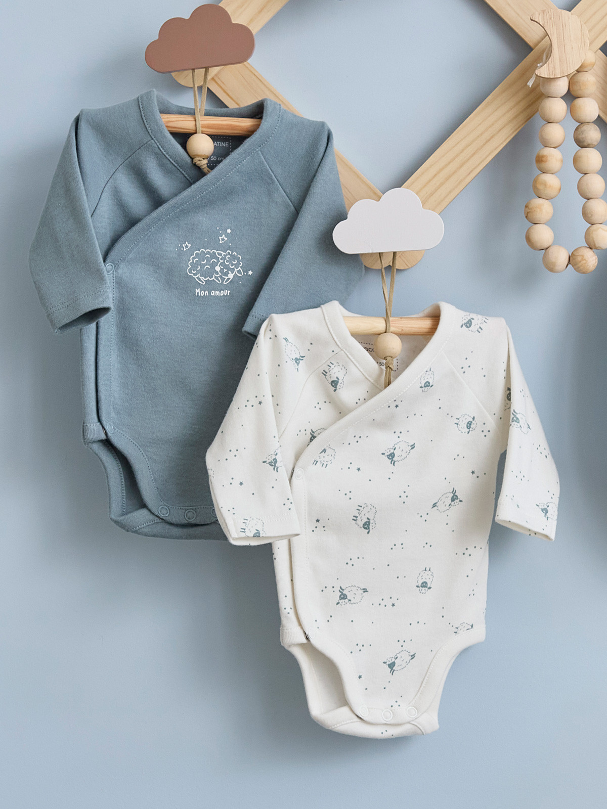 Bodies naissance mouton garçon (0-9M)