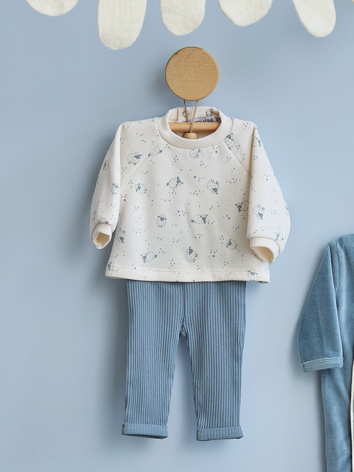 Ensemble sweat pantalon garçon (0-9M)