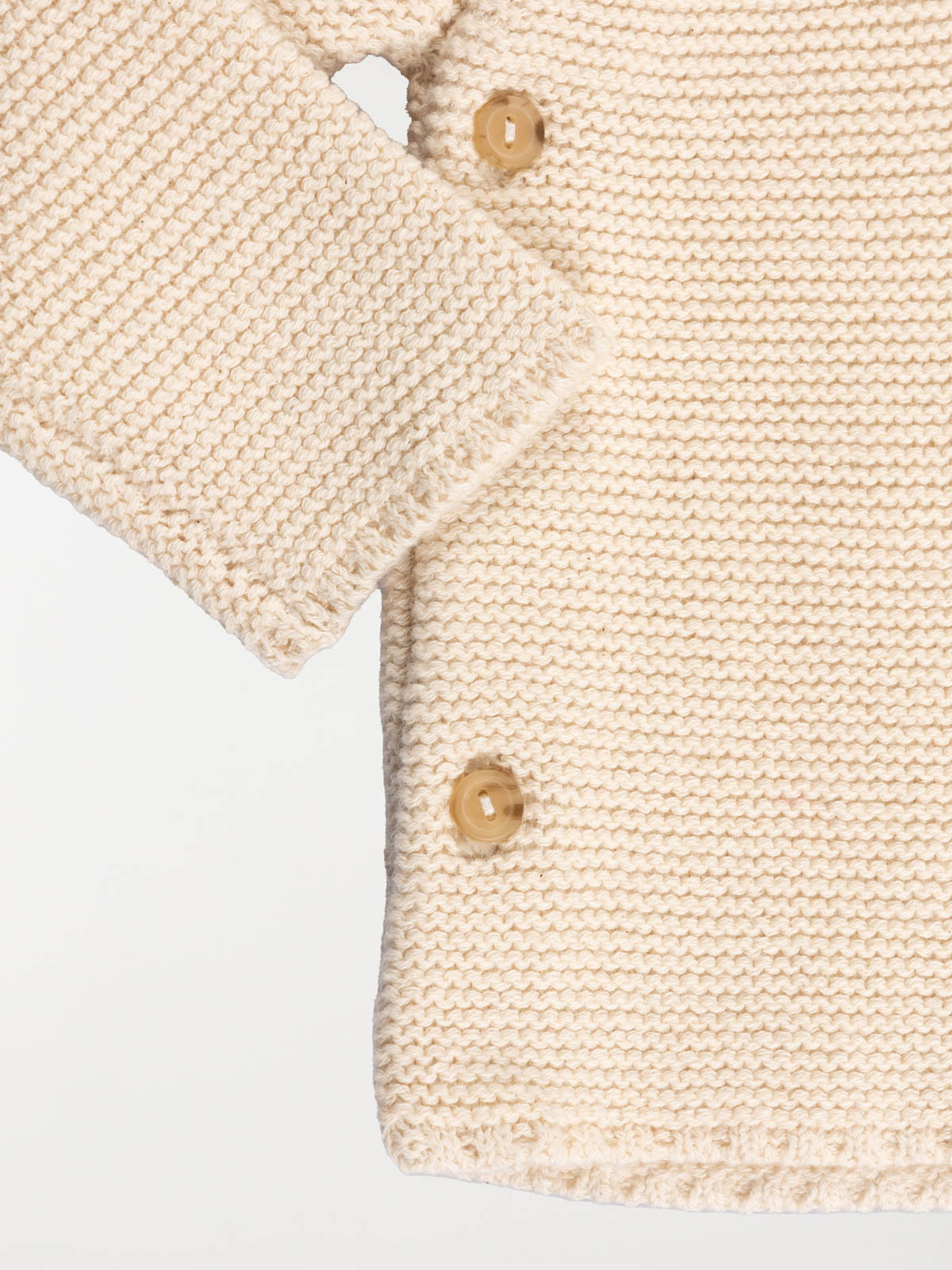 Brassière naissance écru chiné (0-6M)