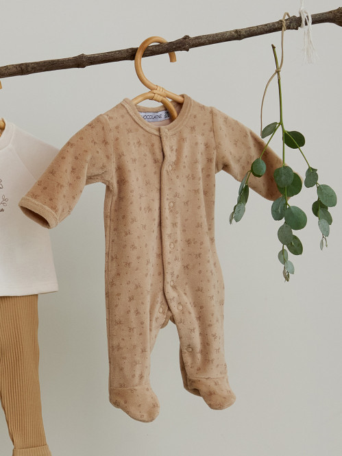 Dors-bien imprimé feuille bébé (0-9M)