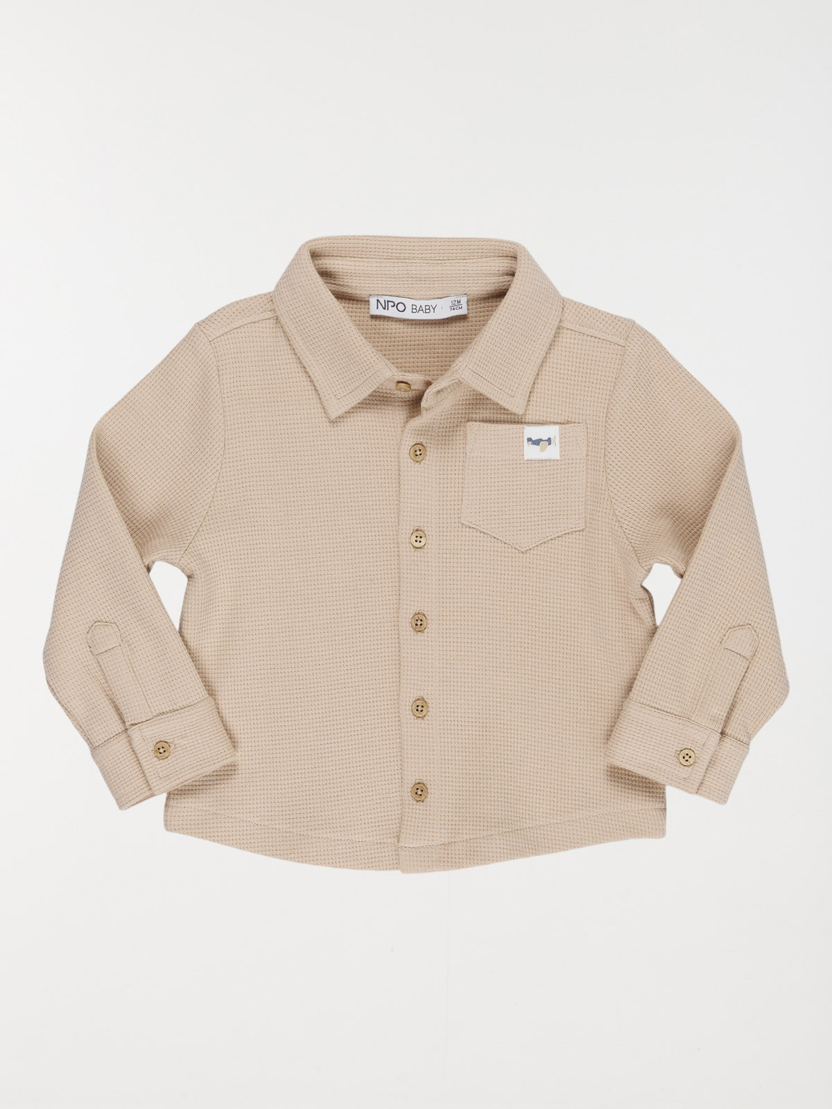 Chemise manches longues garçon (3-36M) Chemise manches longues garçon (3-36M)