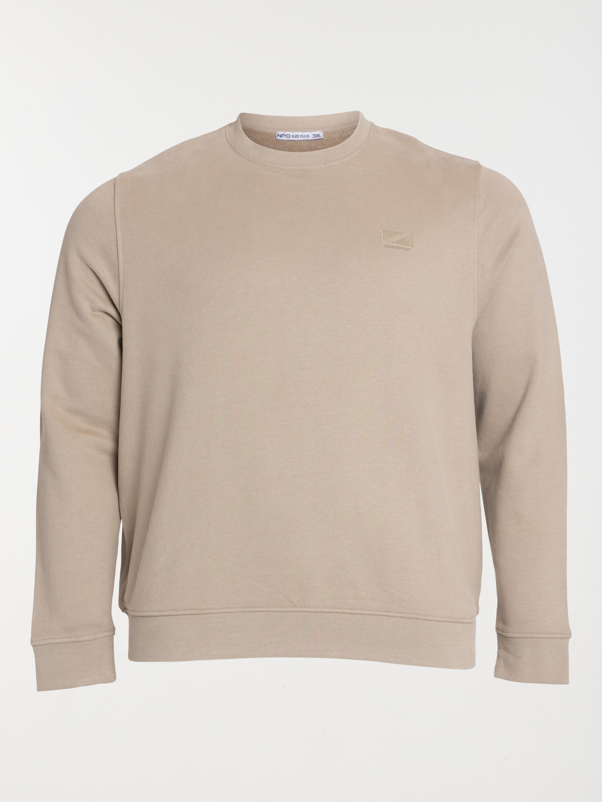 Sweat 100% coton grande taille homme