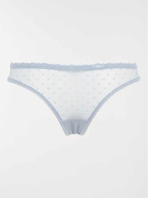Tanga femme dentelle ciel...