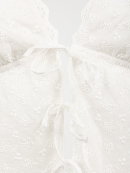 Pyjashort broderie anglaise...