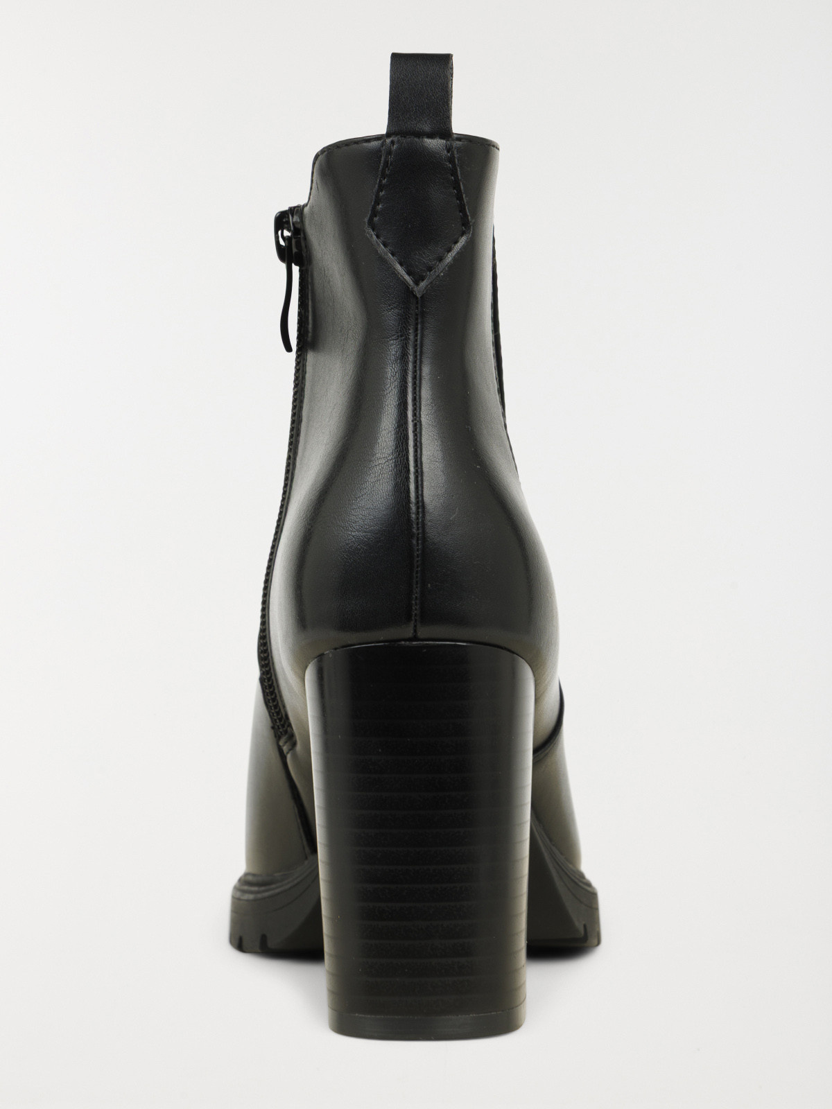 Bottine à talon noire femme (36-41) Bottine à talon noire femme (36-41)