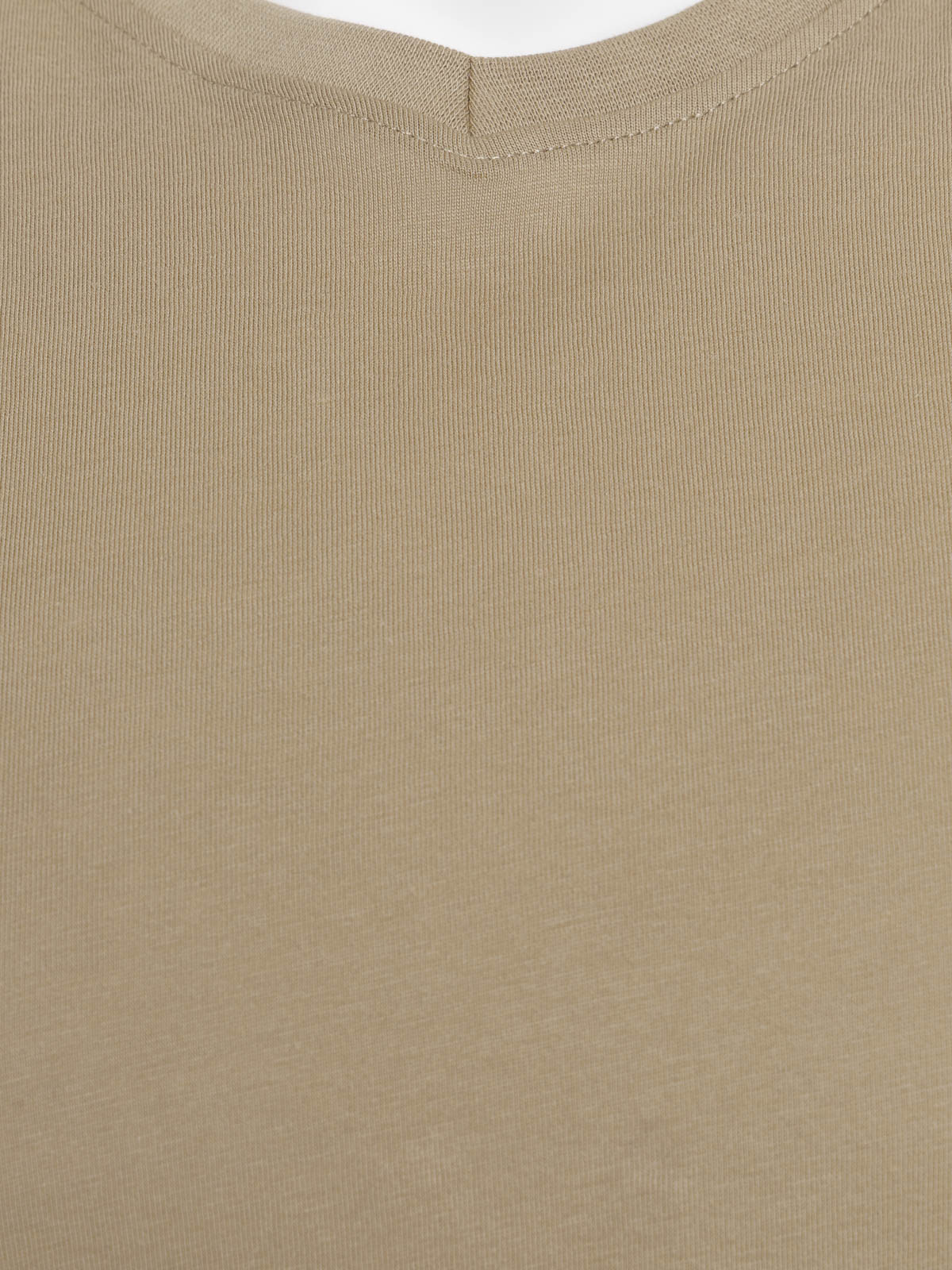 T-shirt col V taupe grande taille homme T-shirt col V taupe grande taille homme