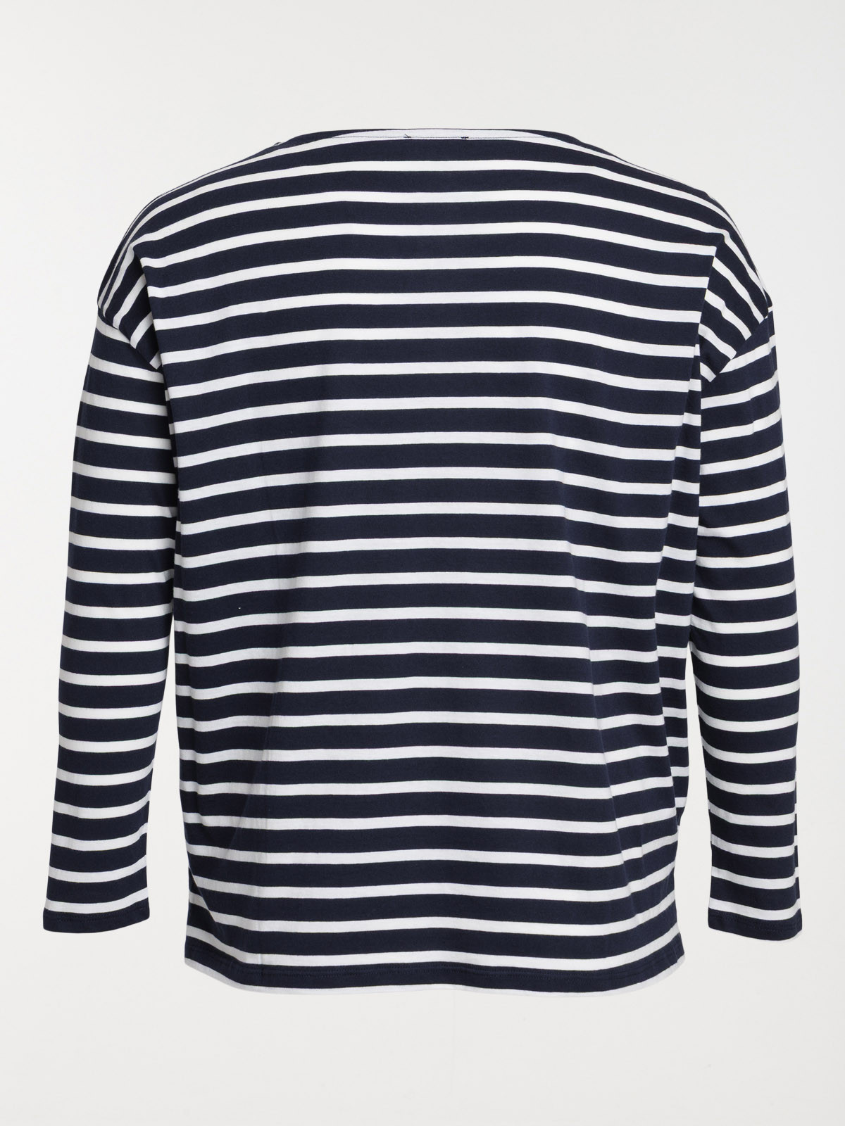 T-shirt rayé grande taille femme