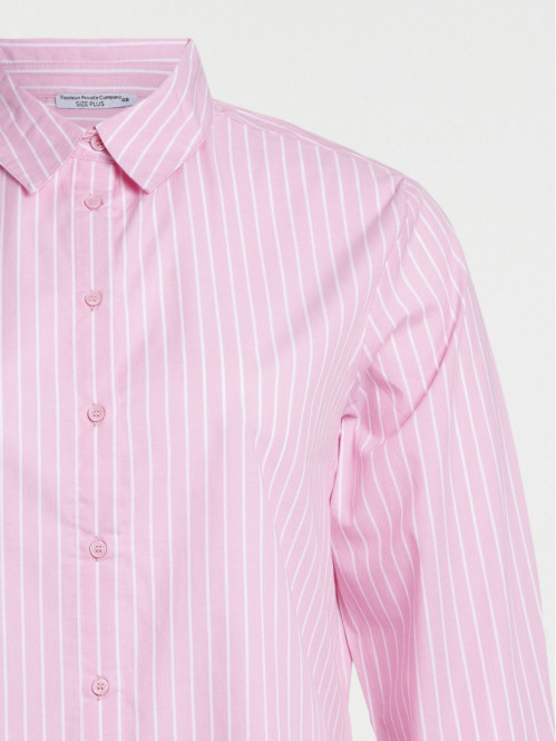 Chemise rayée grande taille...