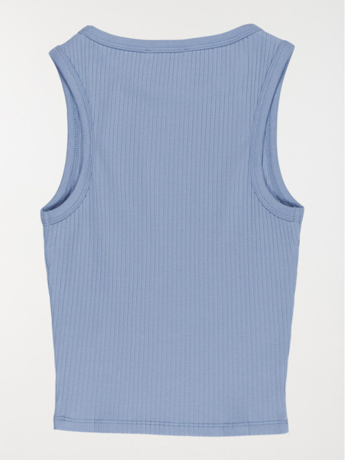 Débardeur fille côtelé (XXS-M)
