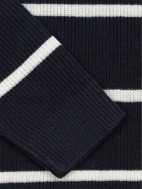 Pull col polo boutonné...