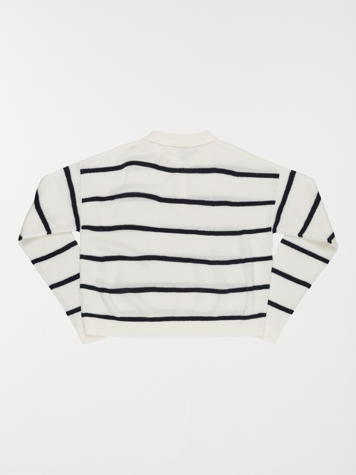 Pull boutonné col polo fille (XXS-M)