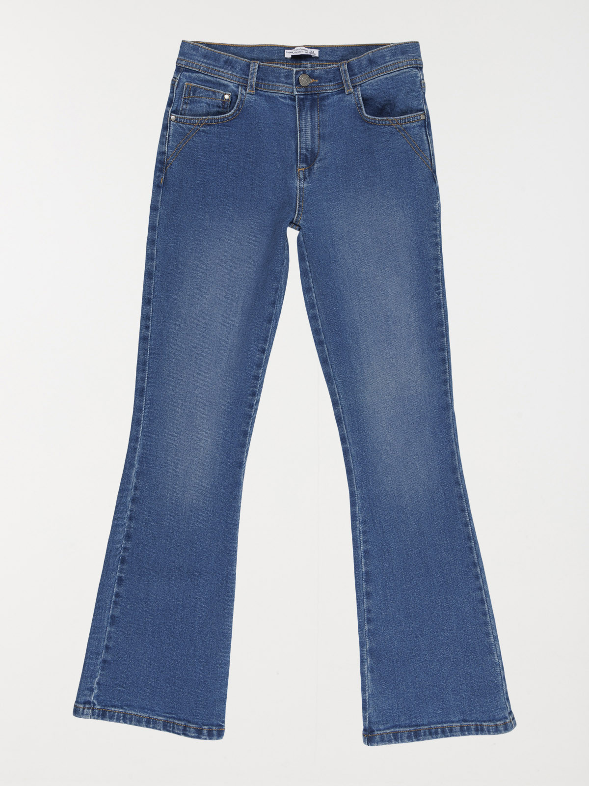 Jean flare stone fille (XXS-M)