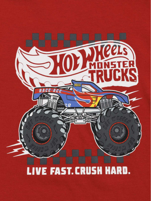 T-shirt Hotwheels trucks...