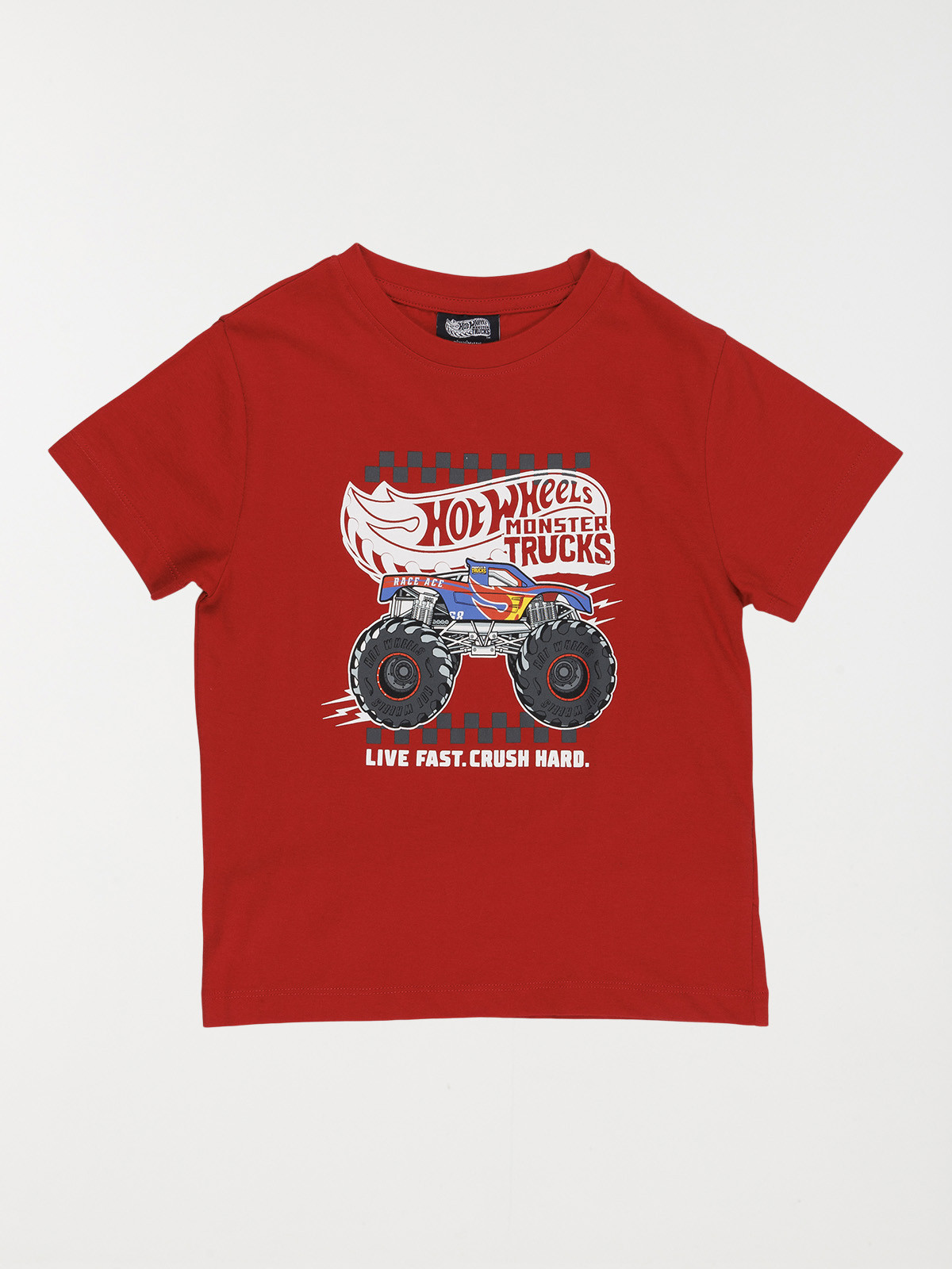 T-shirt Hotwheels trucks garçon (4-10A)