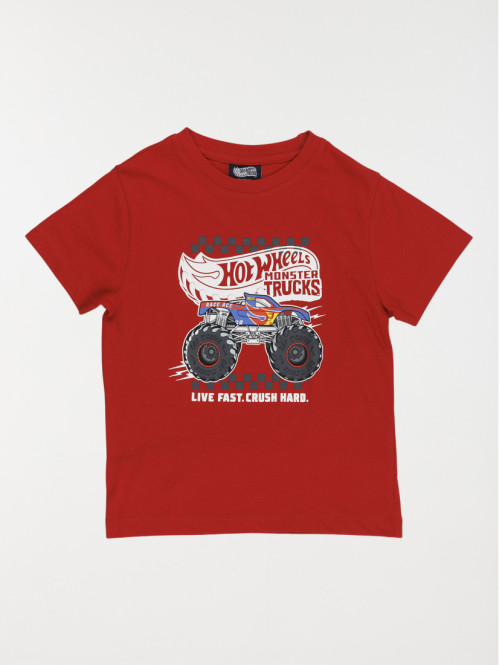 T-shirt Hotwheels trucks...