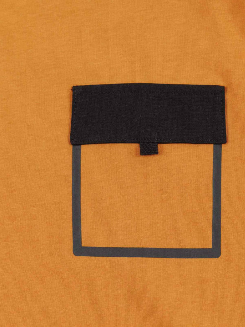 T-shirt fausse poche garçon...