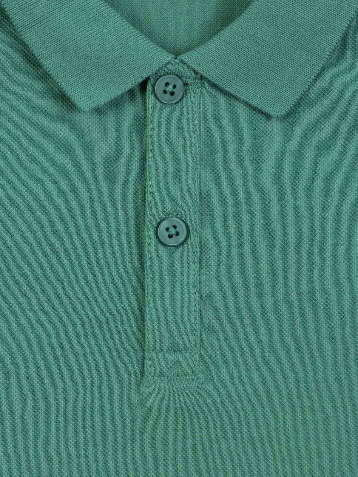Polo uni coloris menthe garçon (3-12A) Polo uni coloris menthe garçon (3-12A)