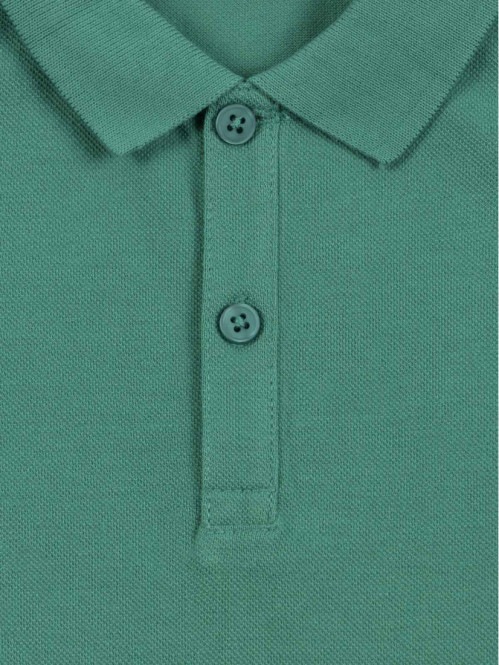 Polo uni coloris menthe...