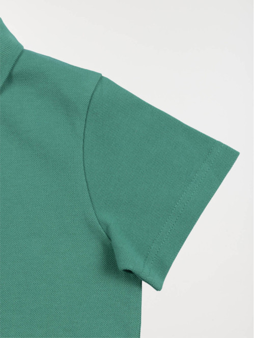 Polo uni coloris menthe...