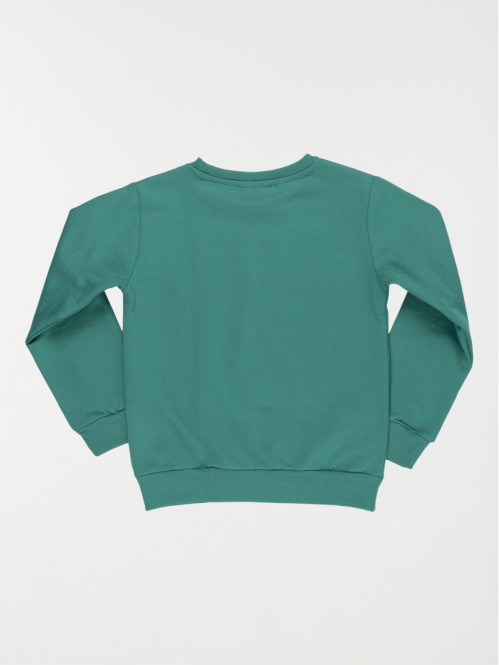 Sweat uni palmier brodé...