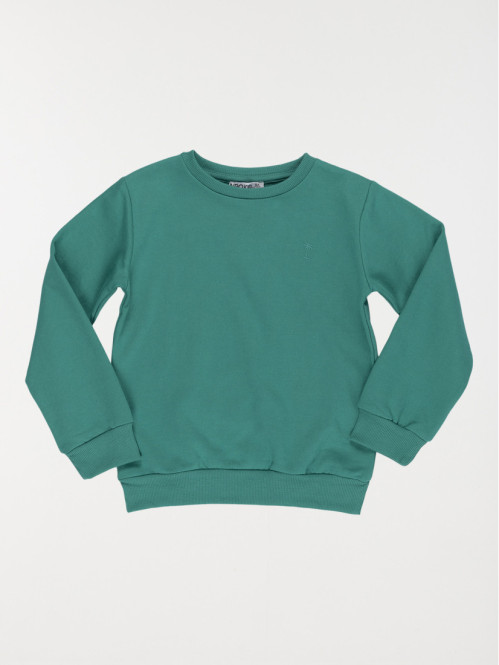 Sweat uni palmier brodé...