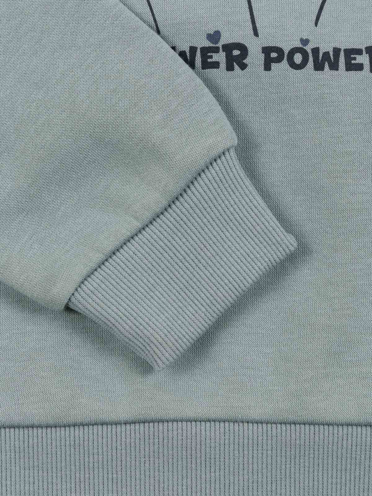 Sweat motifs fleurs fille (3-12A)