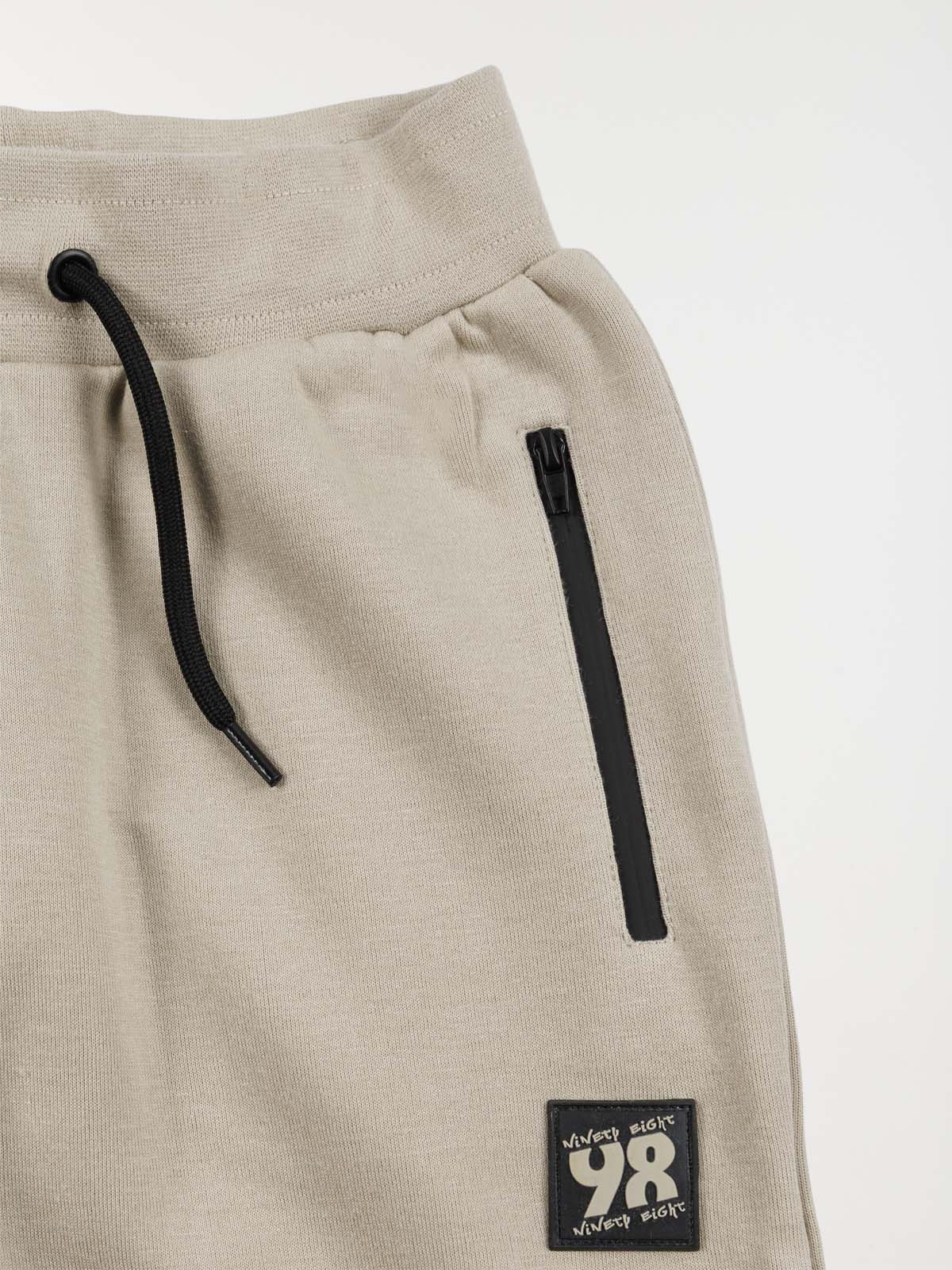 Jogging gris chaud garçon (3-12A)